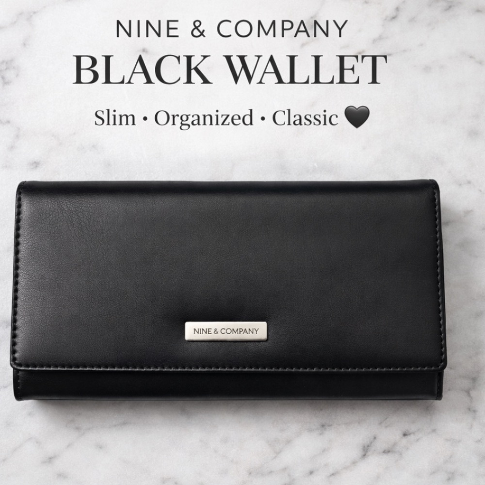 Nine West Black Wallet